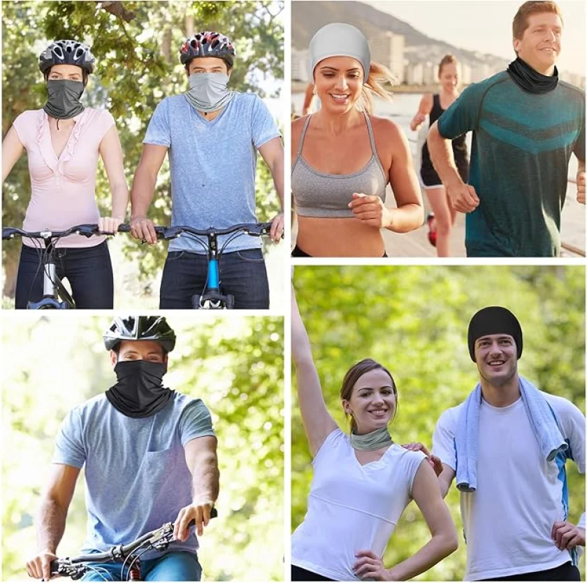 sun-reflective scarves