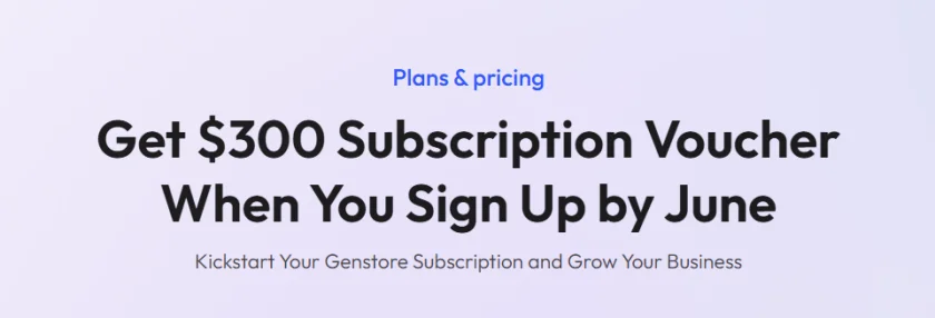 genstore ai price